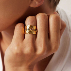 anillos de oro para mujer