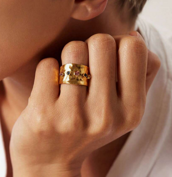 anillos de oro para mujer