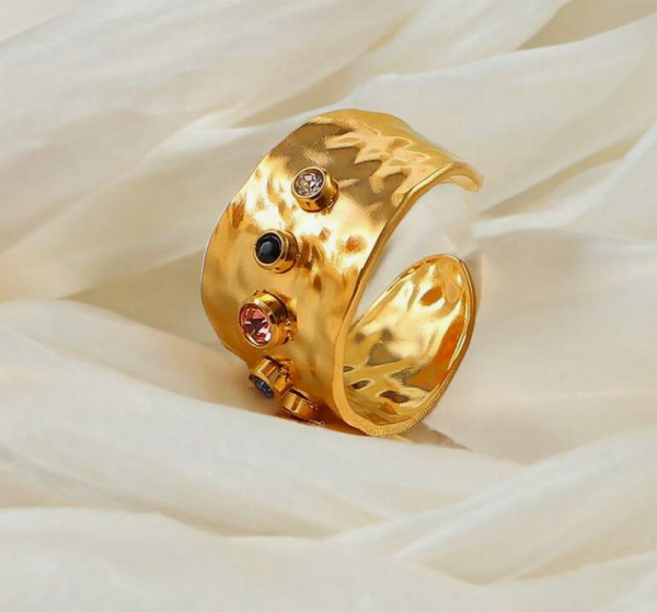 anillos de oro para mujer