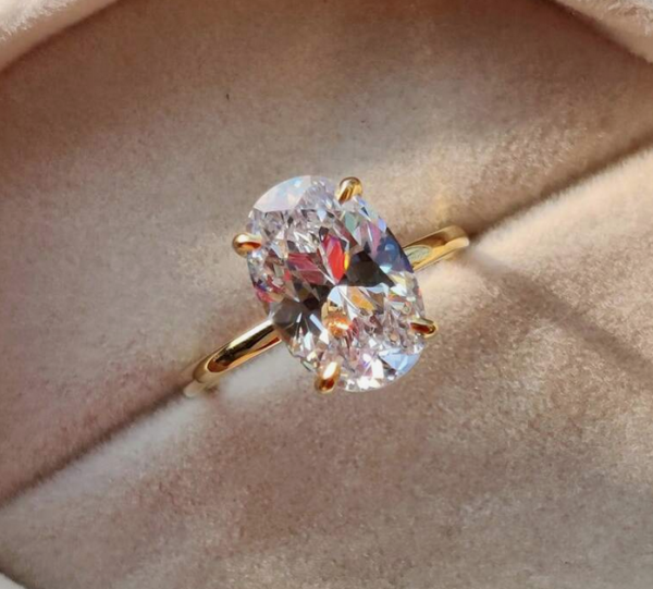 anillos con diamantes para mujer