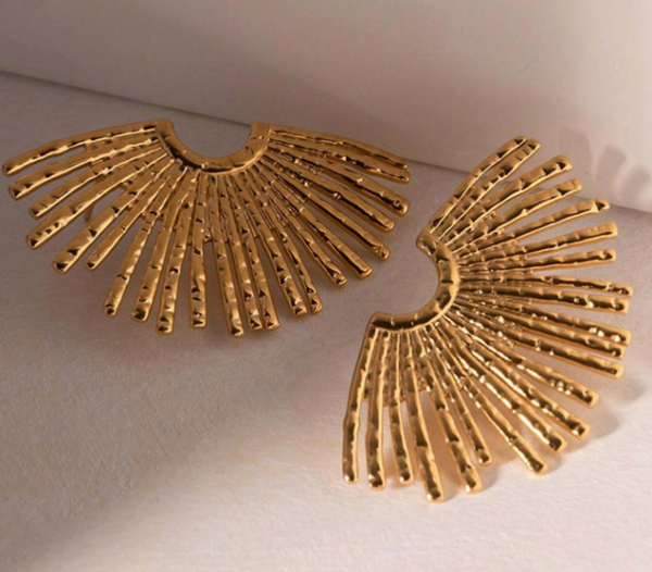 pendientes dorados