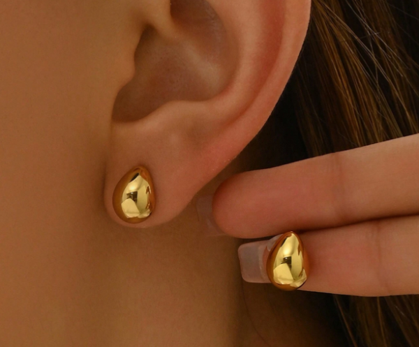 pendientes de oro