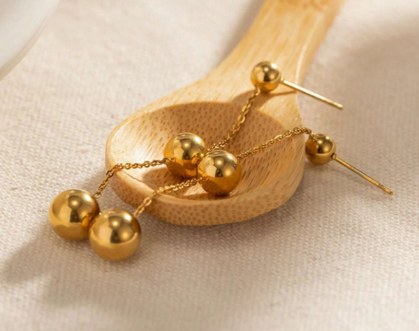 pendientes de aro de oro